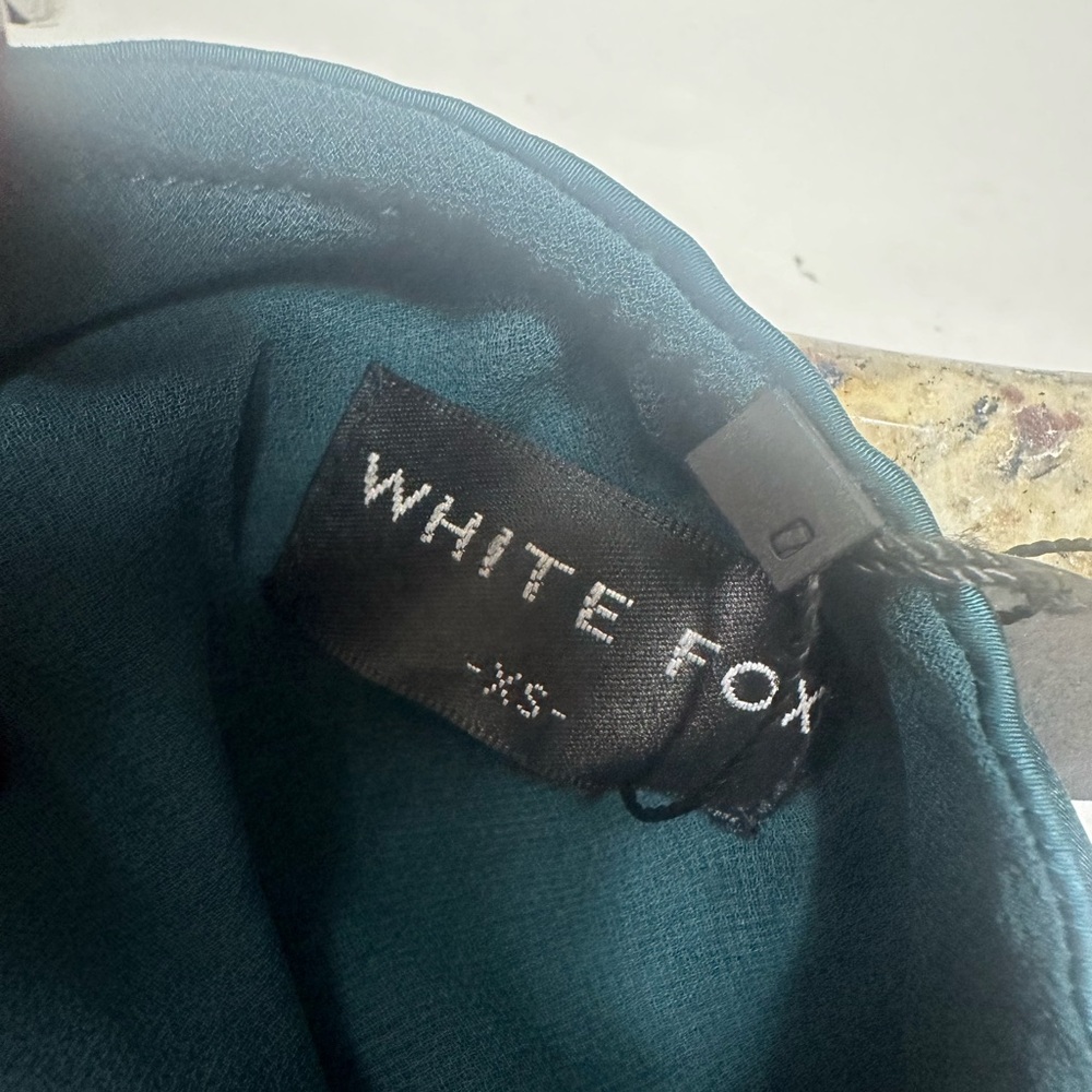 WHITE FOX - New World Mini Dress Black size XS B - Picture 3 of 3